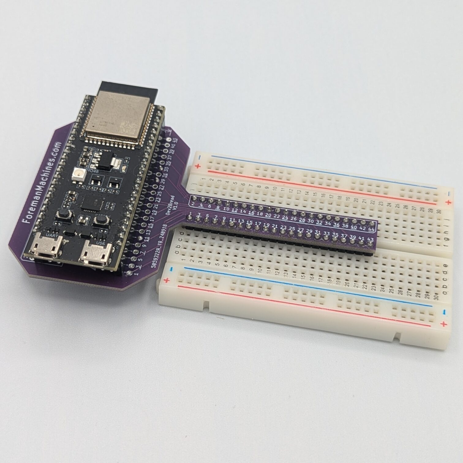 Dev2Bread – 44 pin Microcontroller Adapter